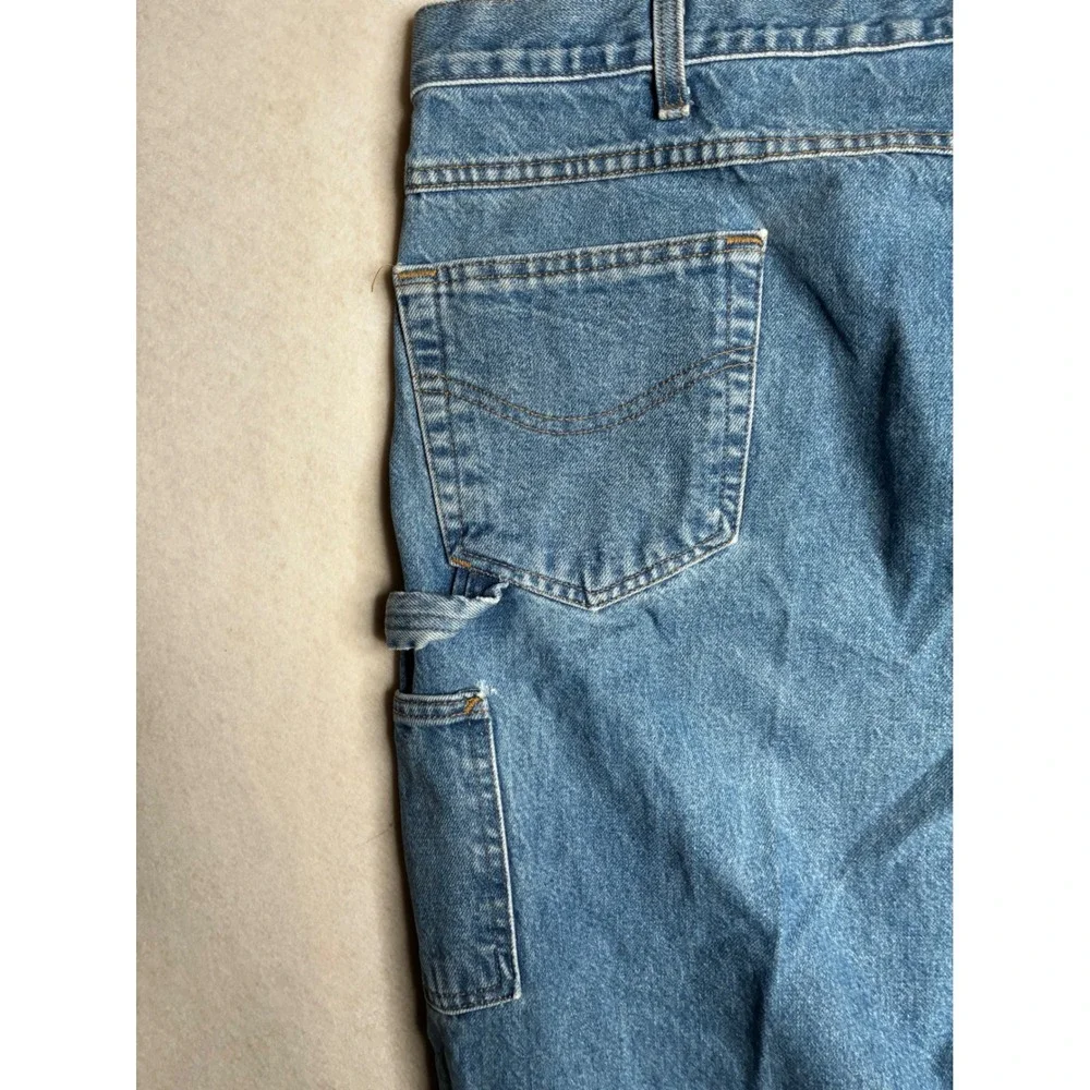 Carhartt‎ B171 DST Mens Relaxed Fit Carpenter Jeans Blue Denim 50x30
